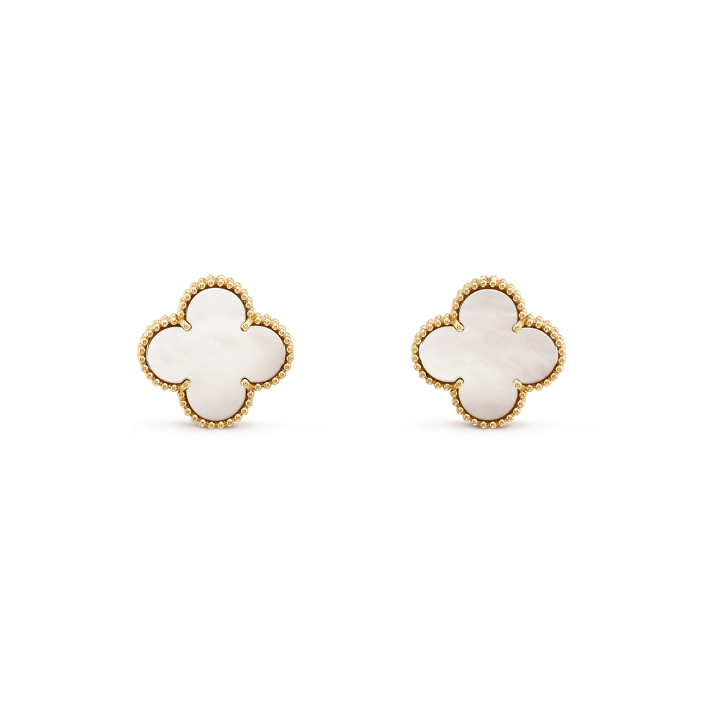 [⭐DORISW] CLOVER MINI GOLD-OHRRINGE