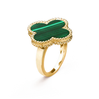[⭐DORISW] CLOVER MALACHIT RING