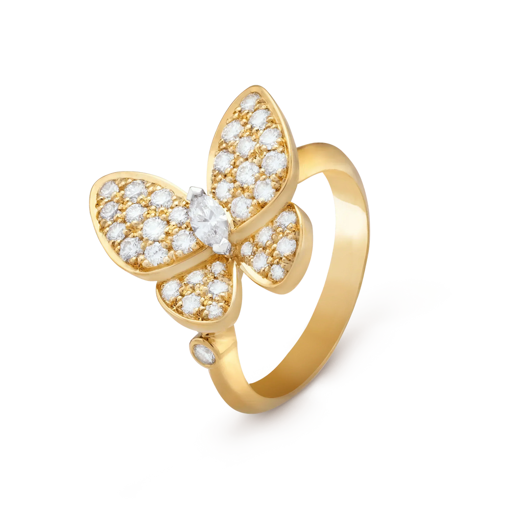 [⭐DORISW] BUTTERFLY DIAMOND RING