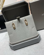 [[⭐DORISW] ] MOVE UNO SMALL 1 DIAMOND EARRINGS