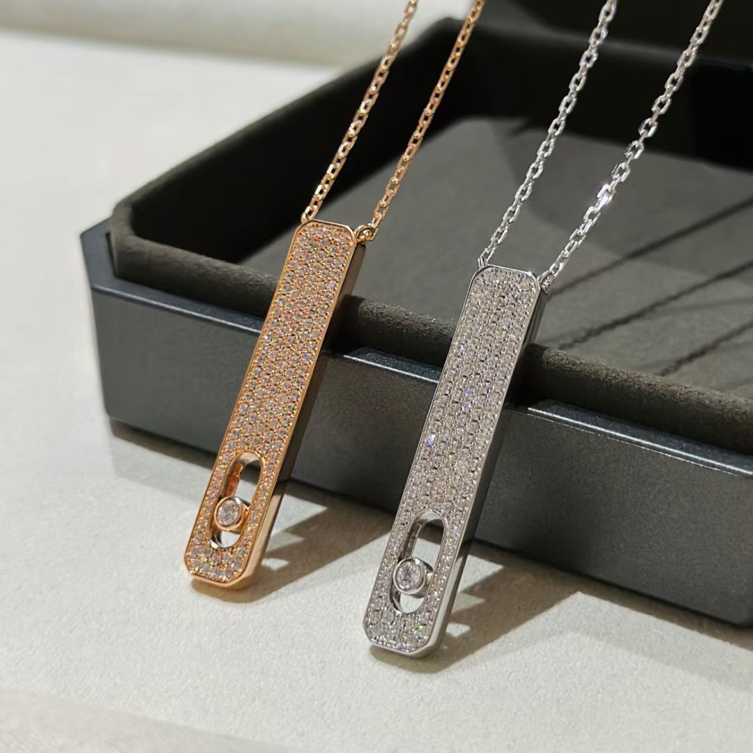 [[⭐DORISW] ] MEINE ERSTE DIAMANTBESETZTE HALSKETTE