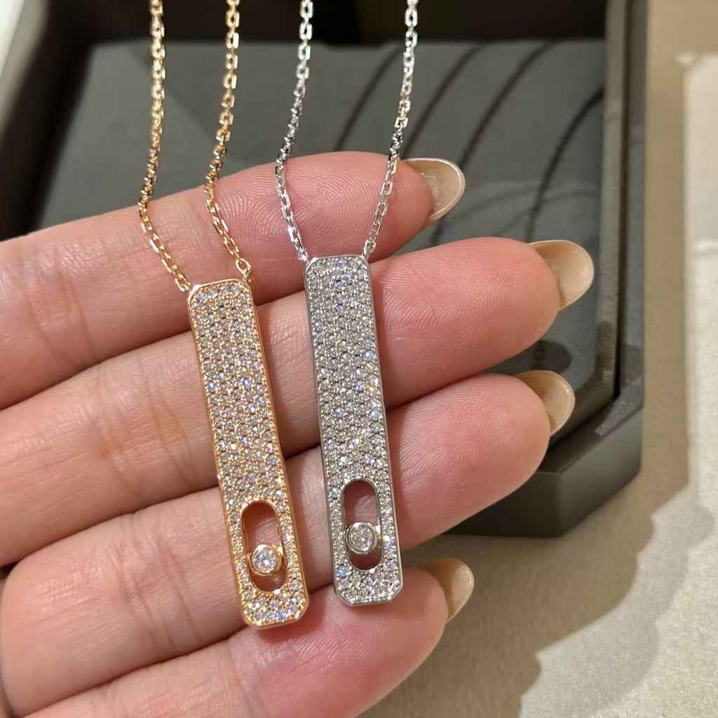 [[⭐DORISW] ] MEINE ERSTE DIAMANTBESETZTE HALSKETTE