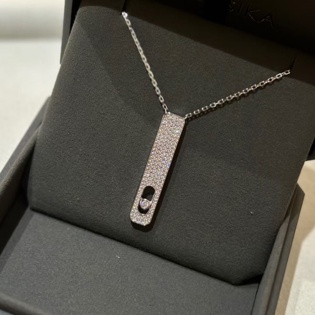 [[⭐DORISW] ] MEINE ERSTE DIAMANTBESETZTE HALSKETTE