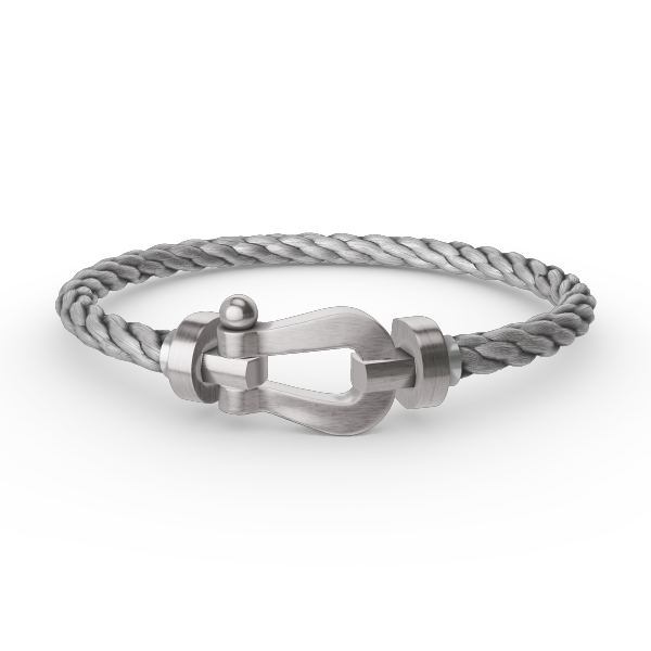 [⭐DORISW] GROSSES HUFEISEN-ARMBAND OHNE DIAMANTEN SILBER