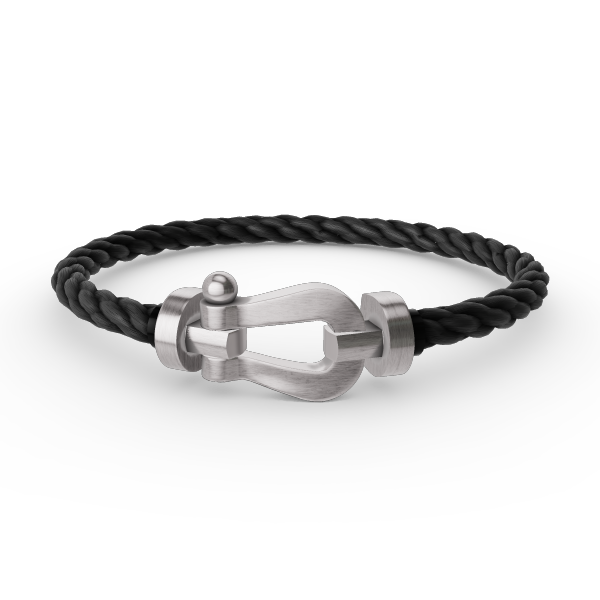 [⭐DORISW] GROSSES HUFEISEN-ARMBAND OHNE DIAMANTEN SILBER