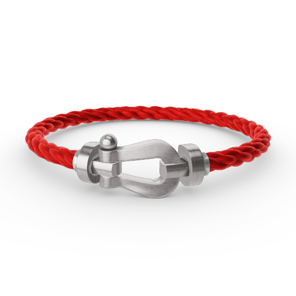[⭐DORISW] GROSSES HUFEISEN-ARMBAND OHNE DIAMANTEN SILBER