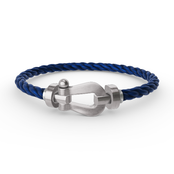 [⭐DORISW] GROSSES HUFEISEN-ARMBAND OHNE DIAMANTEN SILBER