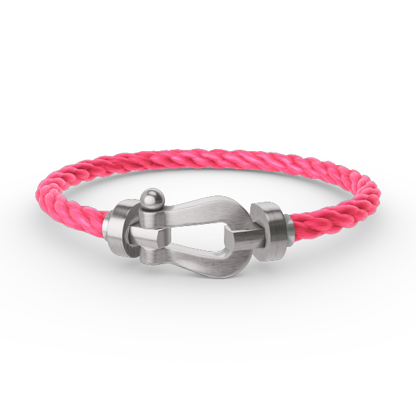 [⭐DORISW] GROSSES HUFEISEN-ARMBAND OHNE DIAMANTEN SILBER
