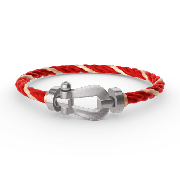 [⭐DORISW] GROSSES HUFEISEN-ARMBAND OHNE DIAMANTEN SILBER