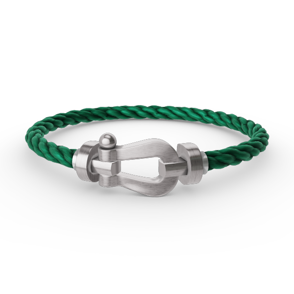 [⭐DORISW] GROSSES HUFEISEN-ARMBAND OHNE DIAMANTEN SILBER
