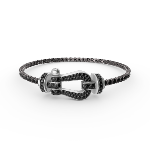 [⭐DORISW] FORCE GROSSES HUFEISEN FULL DIAMOND TENNISARMBAND
